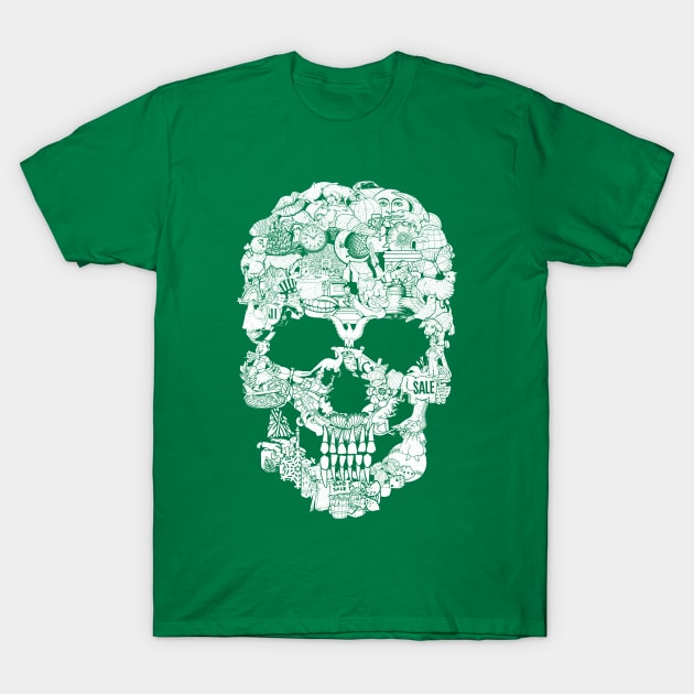 Clip Art Skull T-Shirt by tomburns